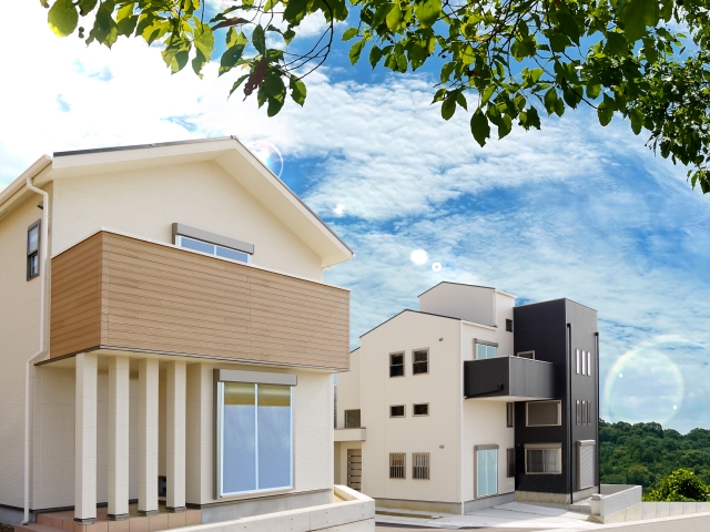 戸建て住宅の外観