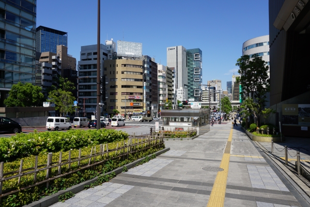 千代田区の町並み