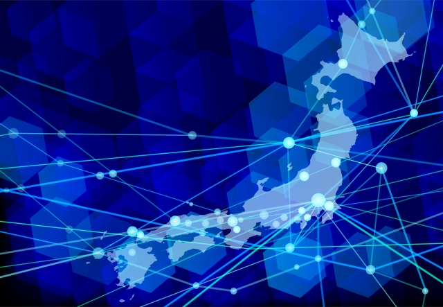 全国につながるネットワークのイメージ